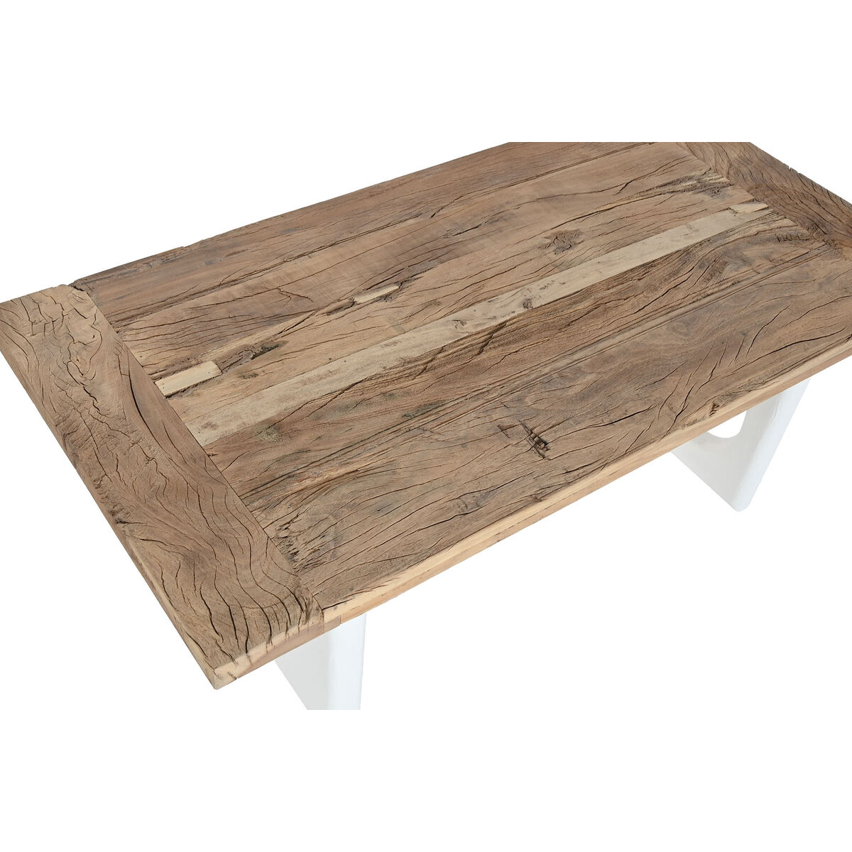 Mesa de Centro Home ESPRIT Blanco 120 x 60 x 45 cm 121 x 60,5 x 45 cm