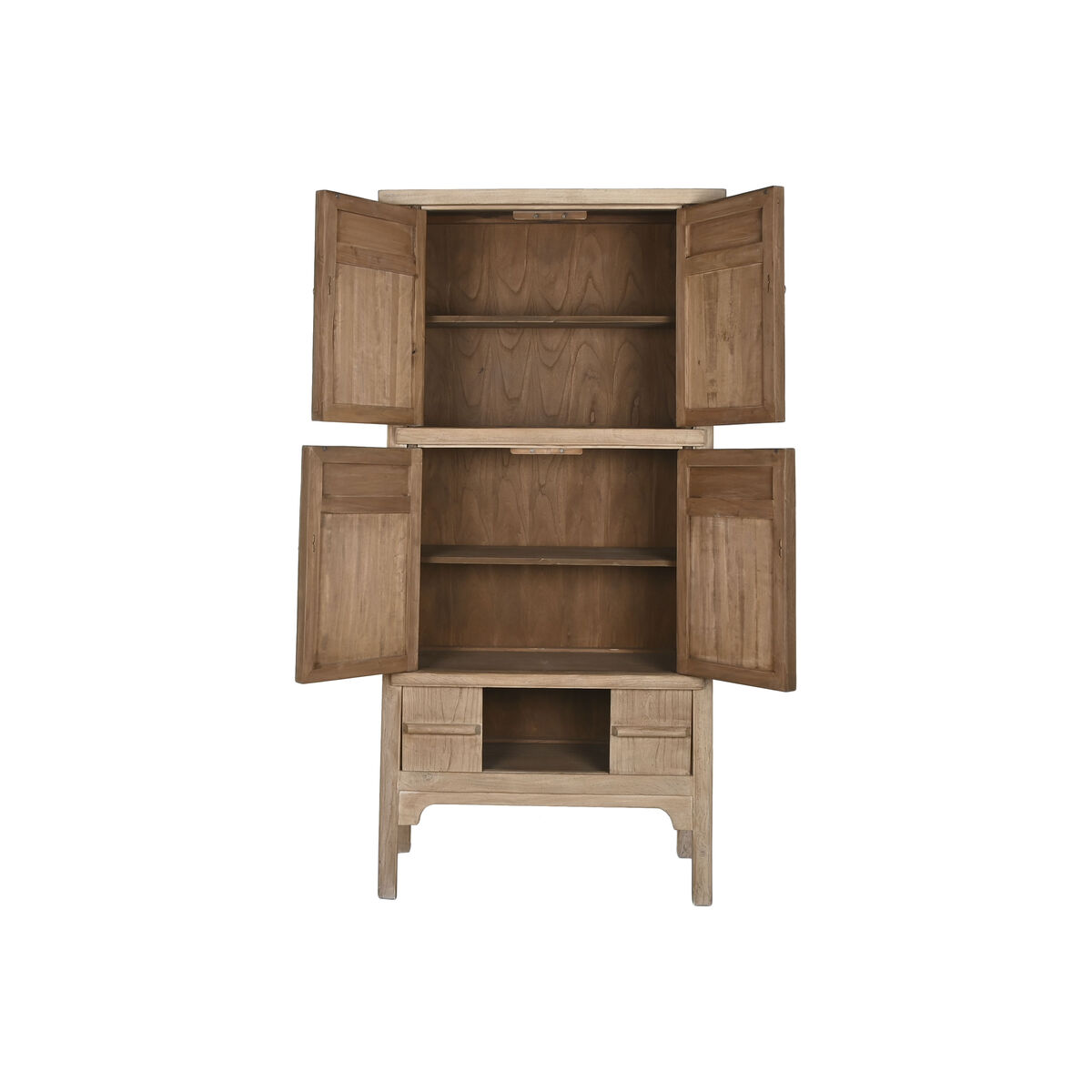 Armario Home ESPRIT Natural Madera de olmo 92 x 42 x 189 cm