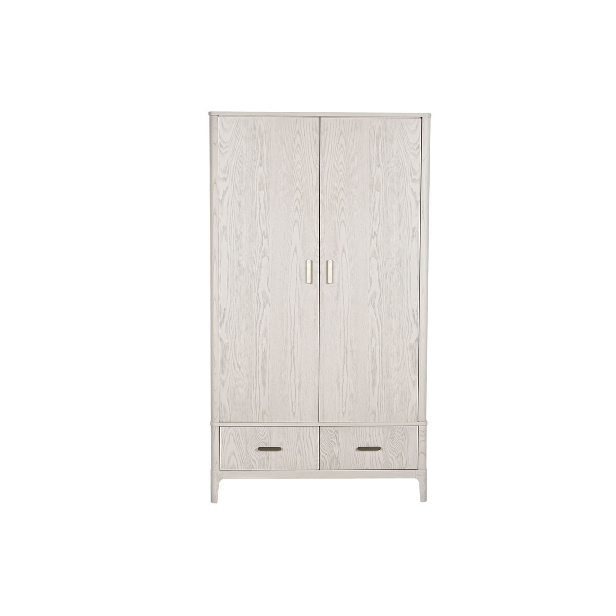 Armario Home ESPRIT Gris claro Metal Madera MDF