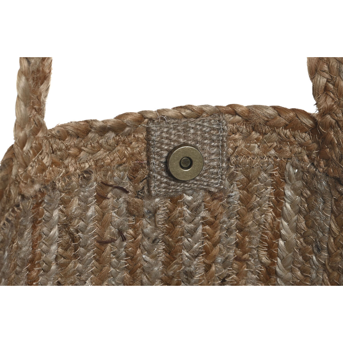 Bolso Mujer DKD Home Decor Marrón Crema 50 x 23 x 33 cm (2 Unidades)