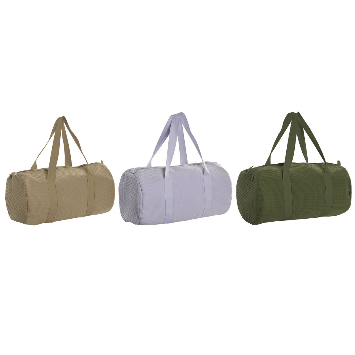 Bolso Mujer Home ESPRIT Verde Beige Lila 50 x 26 x 26 cm (3 Unidades)