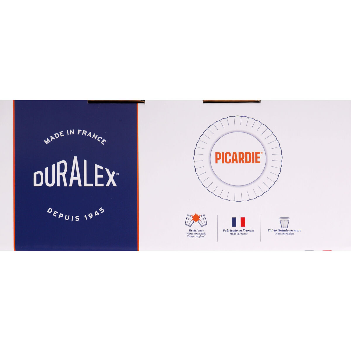 Vajilla Duralex Picardie Transparente 12 Piezas (2 Unidades)