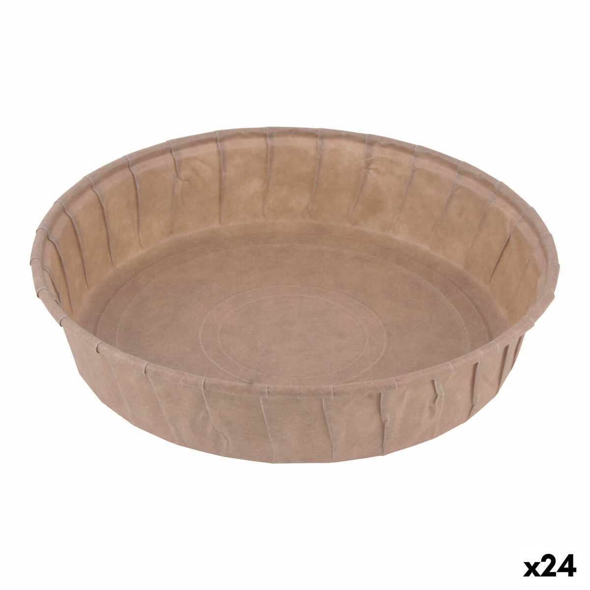 Set de Moldes de Repostería Algon Papel 20 x 4 cm 12 Piezas (24 Unidades)