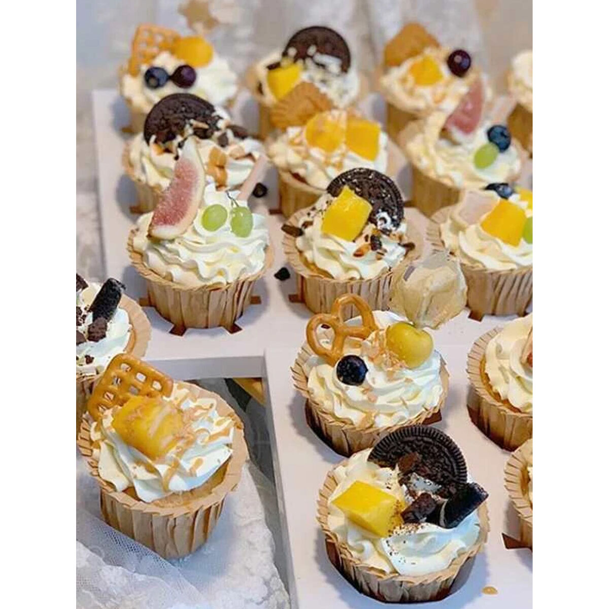 Set de Moldes de Repostería Algon Papel 5 x 3,8 cm 50 Piezas (36 Unidades)