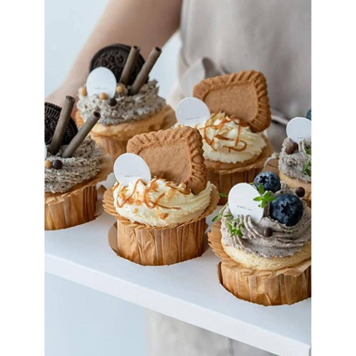 Set de Moldes de Repostería Algon Papel 5 x 3,8 cm 50 Piezas (36 Unidades)