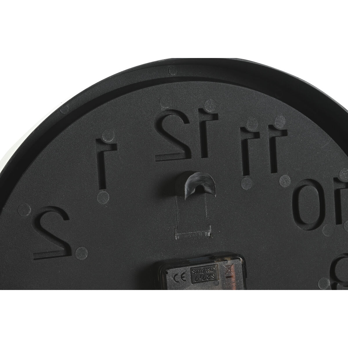 Reloj de Pared Home ESPRIT Verde Gris PVC Urbano 30 x 4 x 30 cm (2 Unidades)