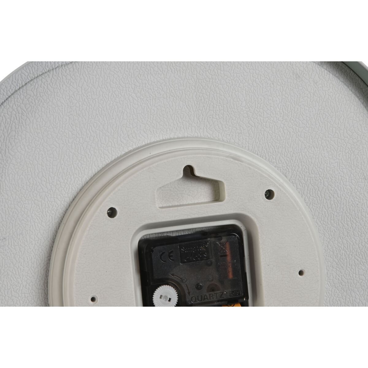 Reloj de Pared Home ESPRIT Blanco Verde PVC 28,5 x 5 x 28,5 cm (3 Unidades)