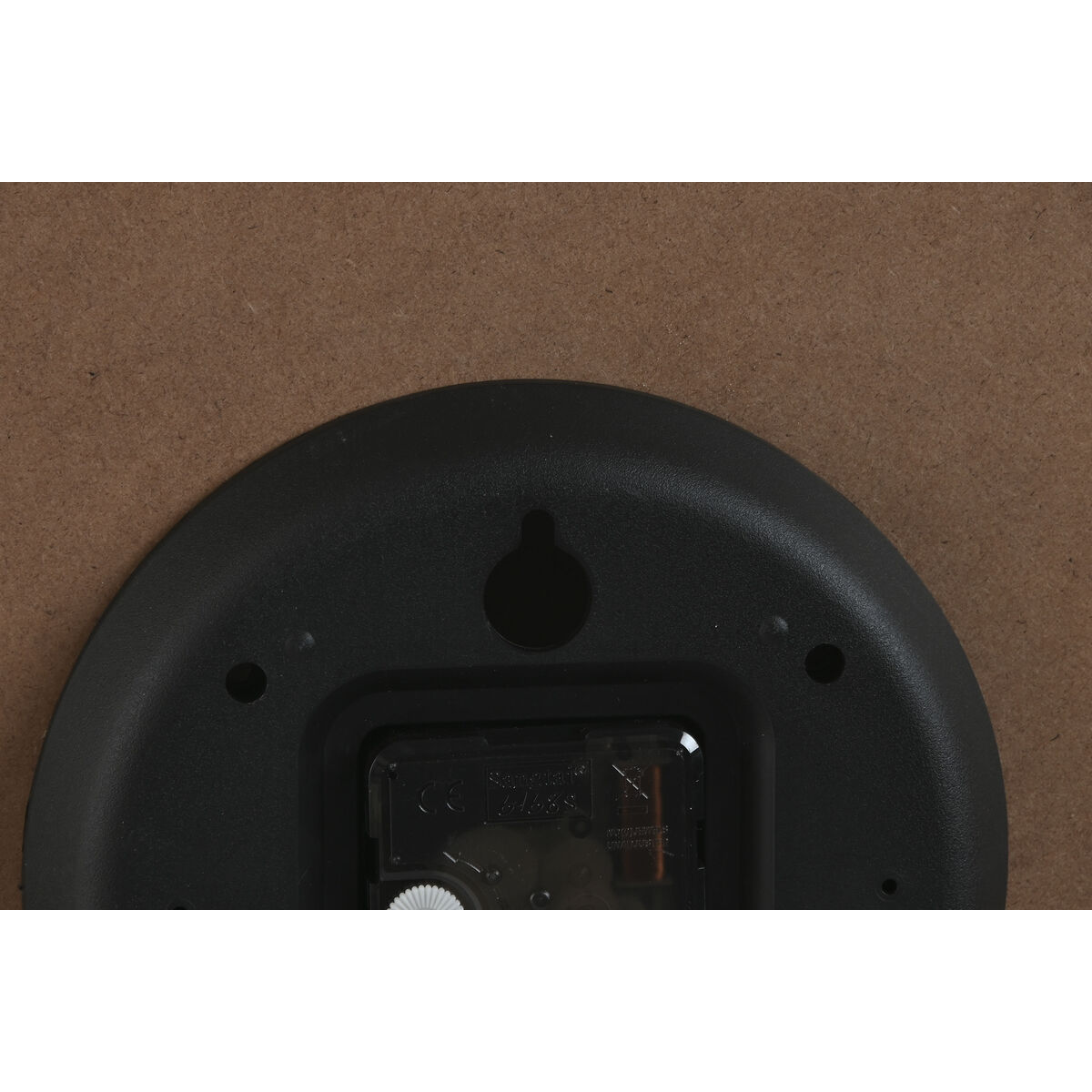 Reloj de Pared Home ESPRIT Marrón Natural Madera Ratán 40 x 5 x 40 cm (2 Unidades)