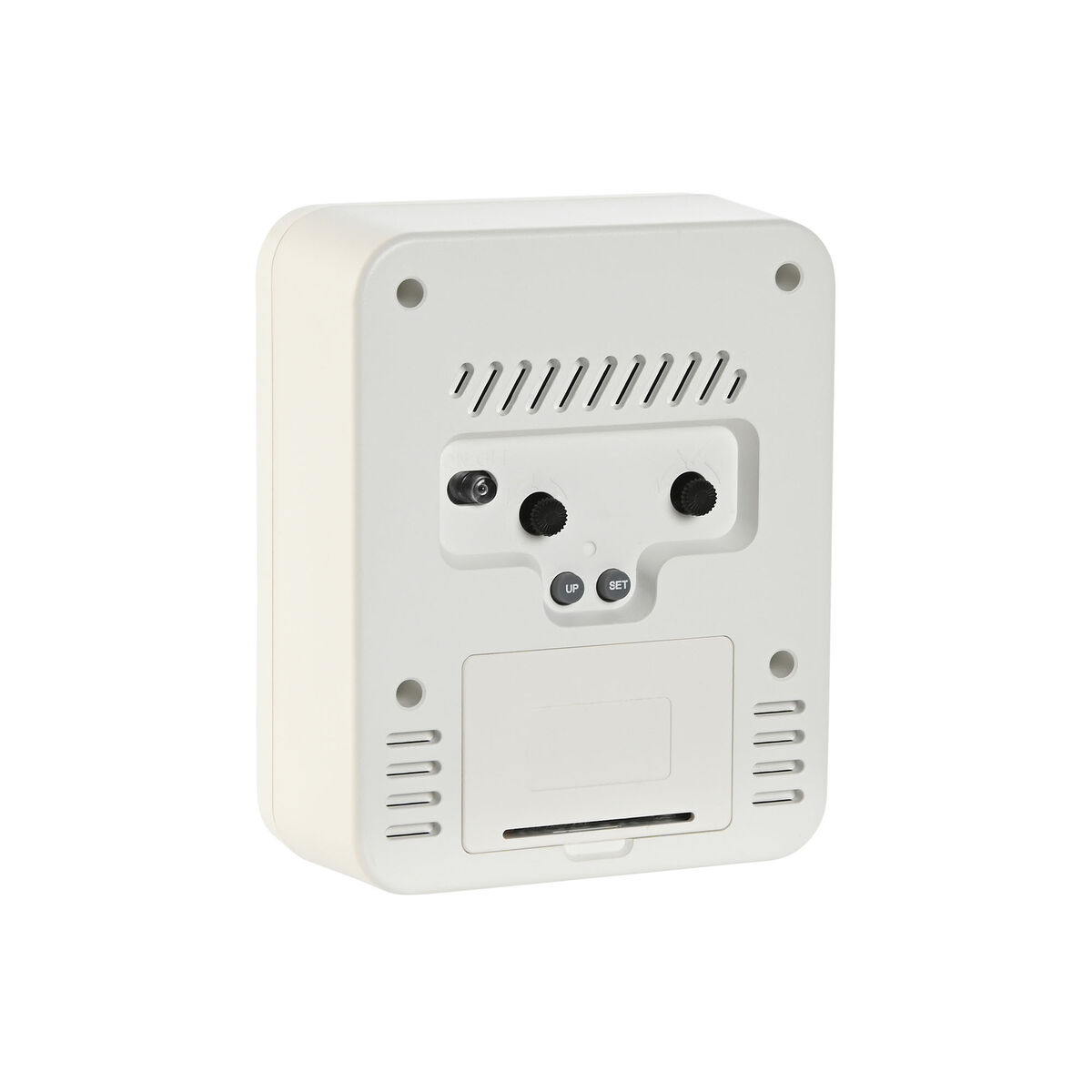 Reloj de Mesa Home ESPRIT Blanco (2 Unidades)