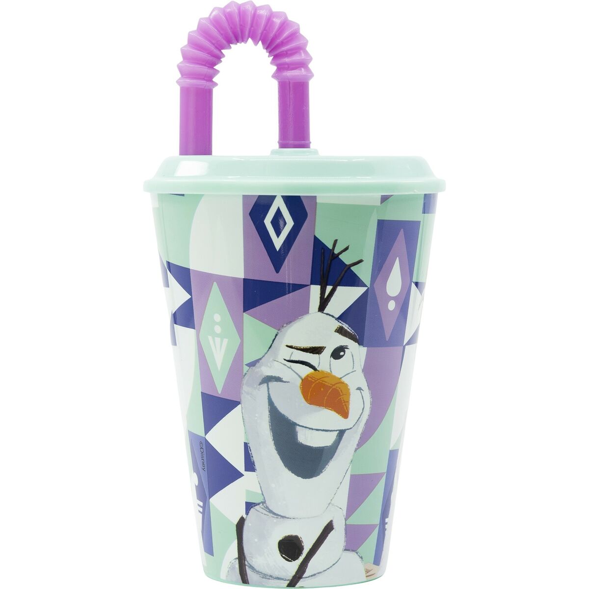 Vaso con Pajita Frozen CZ11363 430 ml