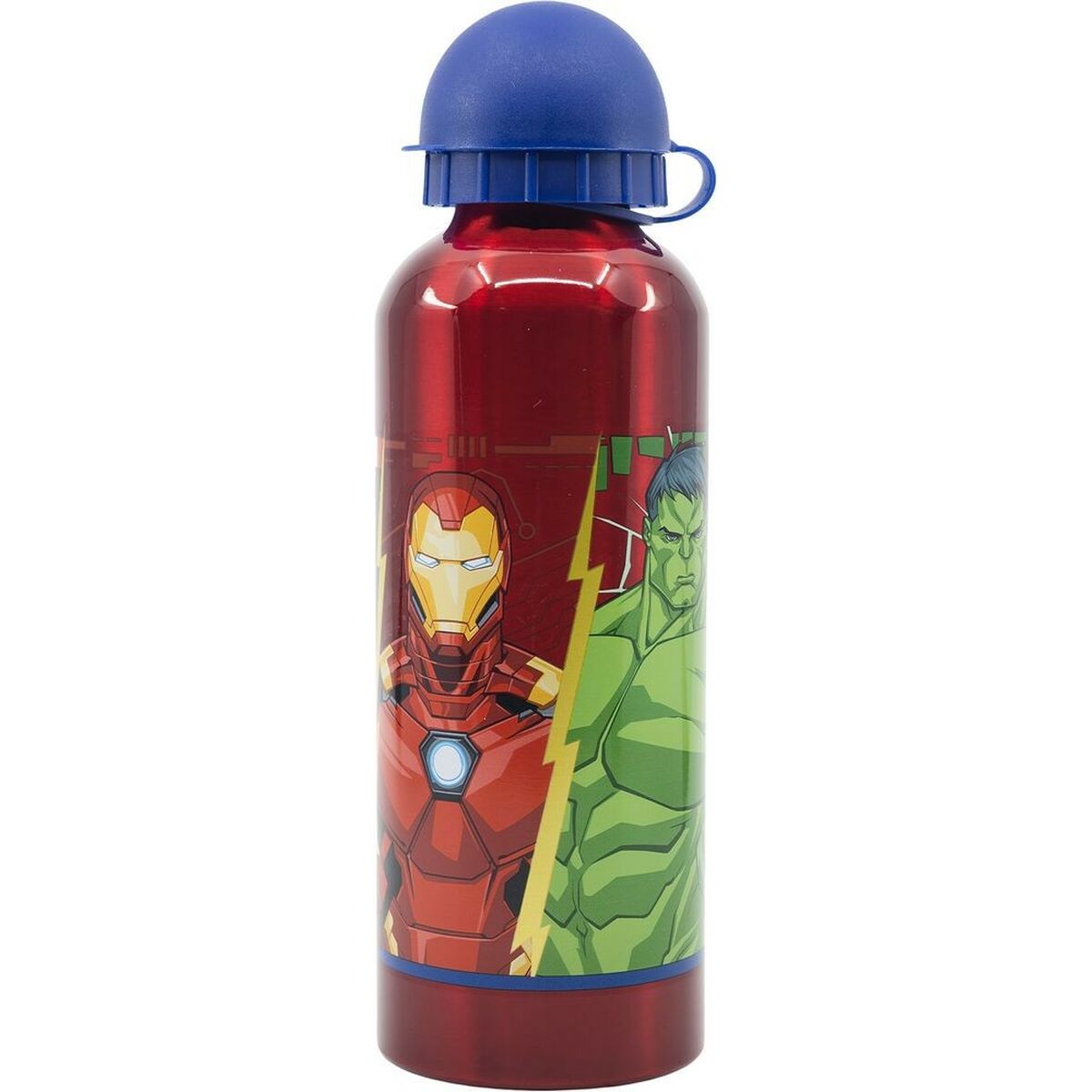 Botella de Agua The Avengers CZ11259 Rojo 530 ml Aluminio