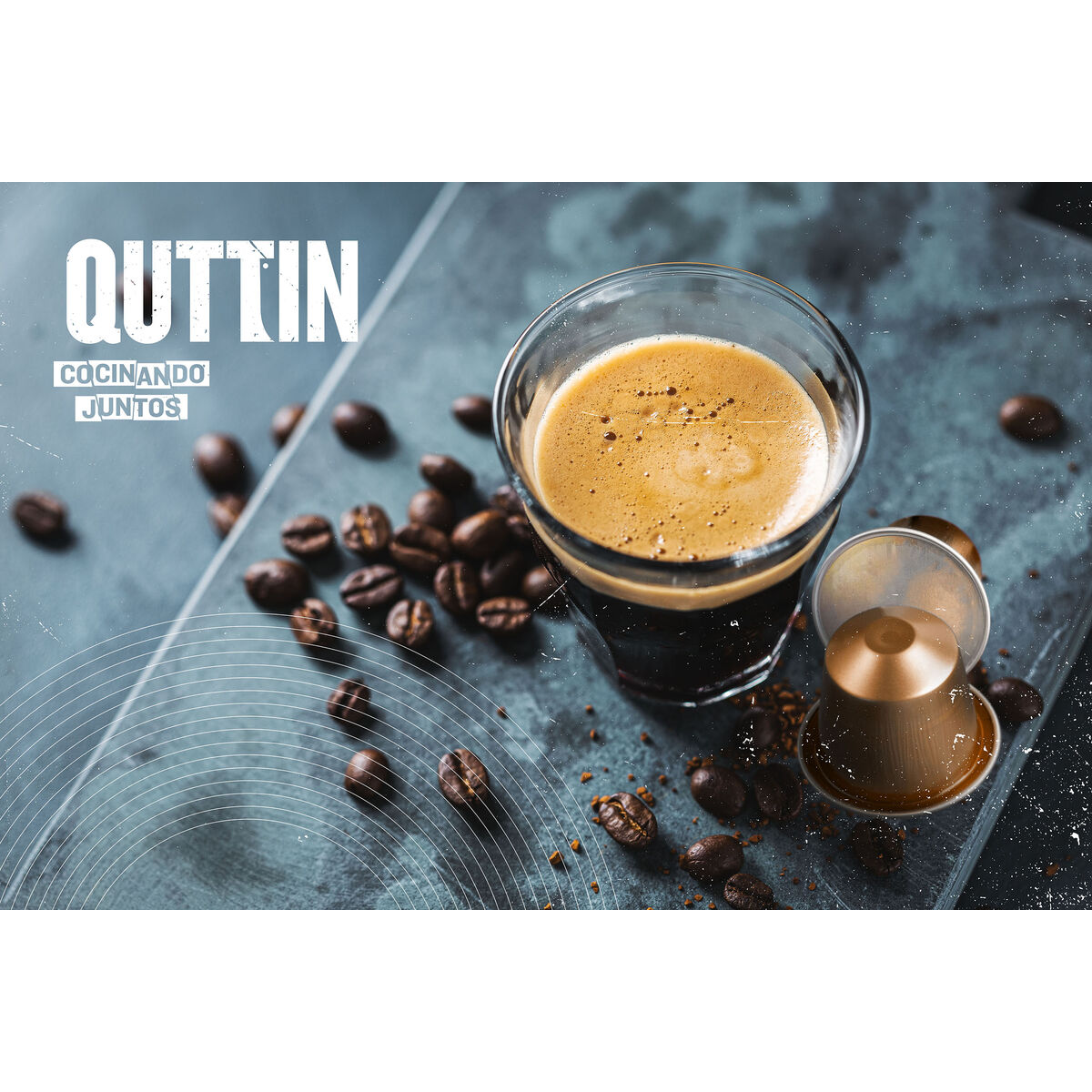 Organizador de Cápsulas de Café Quttin Bambú 35 x 18 x 4 cm 40 Cápsulas de Café (6 Unidades)