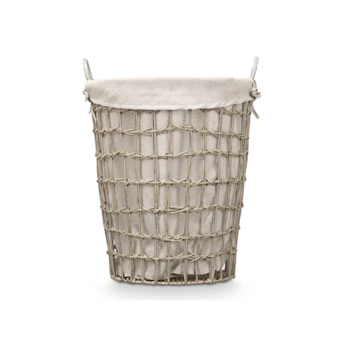 Cesto Kipit Gris Poliéster Tela Polipropileno Hierro Plástico 50 % algodón (6 Unidades)