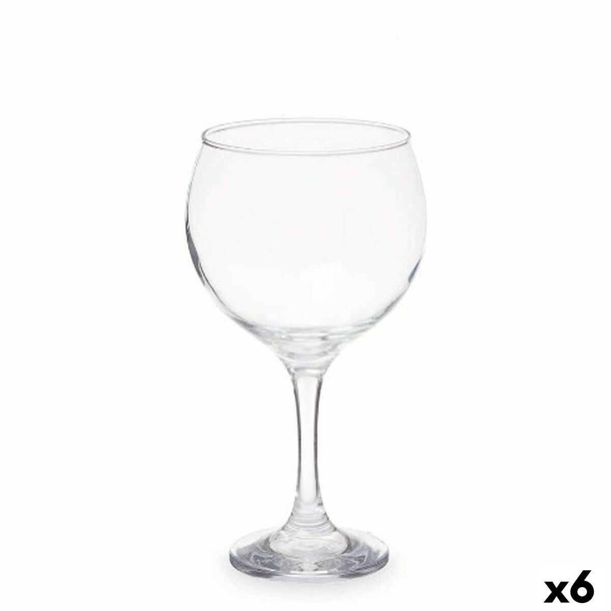 Copa Vivalto Transparente Vidrio 600 ml (6 Unidades)
