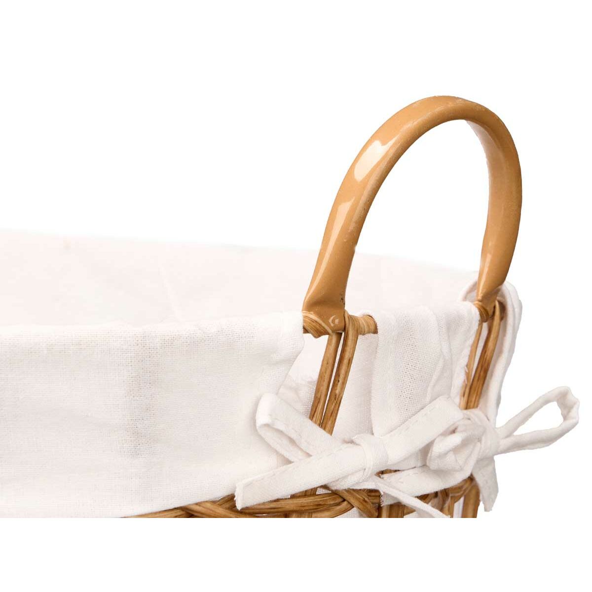 Cesto Kipit Natural Poliéster Tela Polipropileno Hierro Plástico 50 % algodón (6 Unidades)