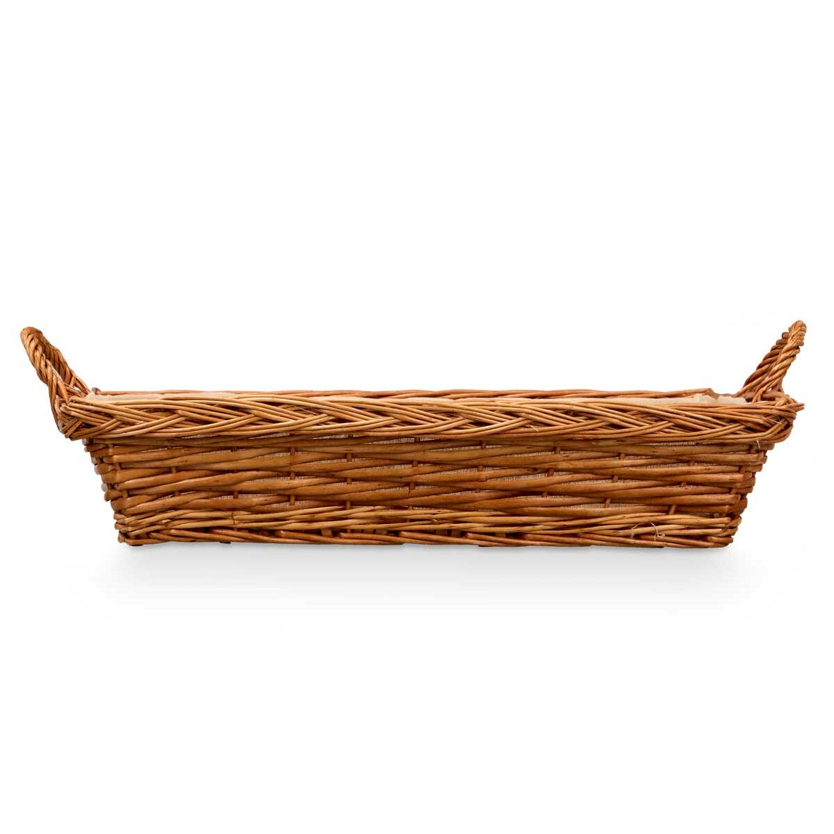 Cesta Multiusos Kipit Poliéster Mimbre Tela 50 % algodón 63 x 16 x 41 cm
