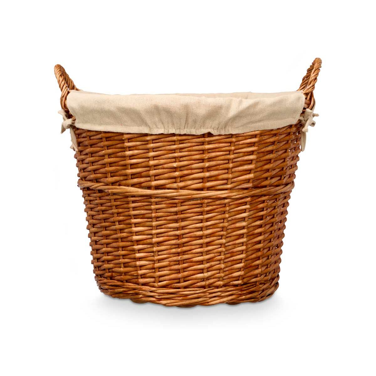 Cesto Kipit Natural Poliéster Mimbre Tela 50 % algodón (6 Unidades)