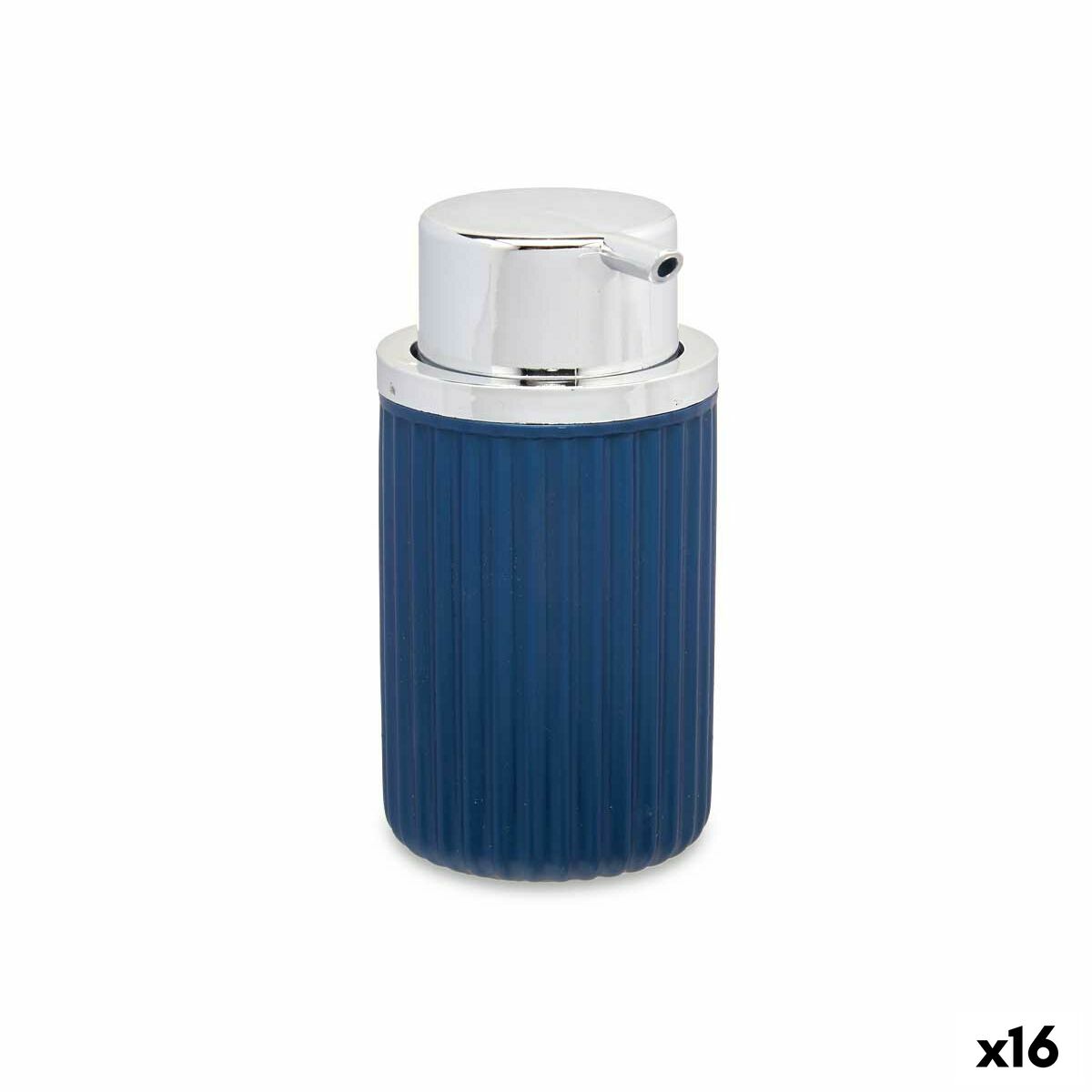 Dispensador de Jabón Berilo Azul Plástico 420 ml 7 x 14,5 x 8,5 cm (16 Unidades)