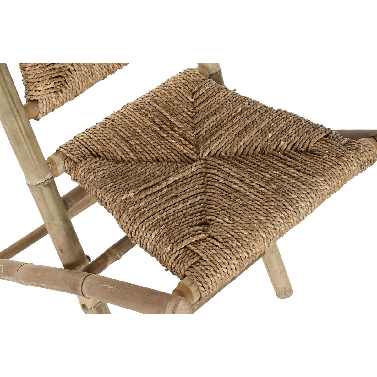 Silla de Jardín Home ESPRIT Bambú 42 x 51 x 94 cm