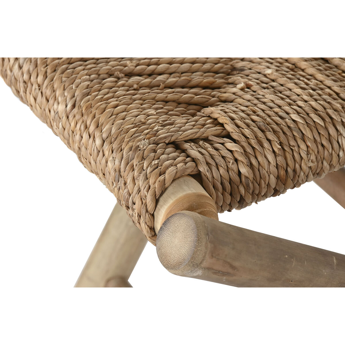 Silla de Jardín Home ESPRIT Bambú 42 x 51 x 94 cm