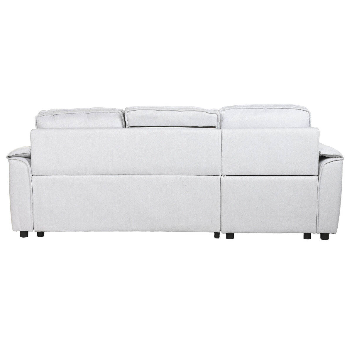 Sofá Cama Home ESPRIT Gris claro Moderno 220 x 153 x 88 cm