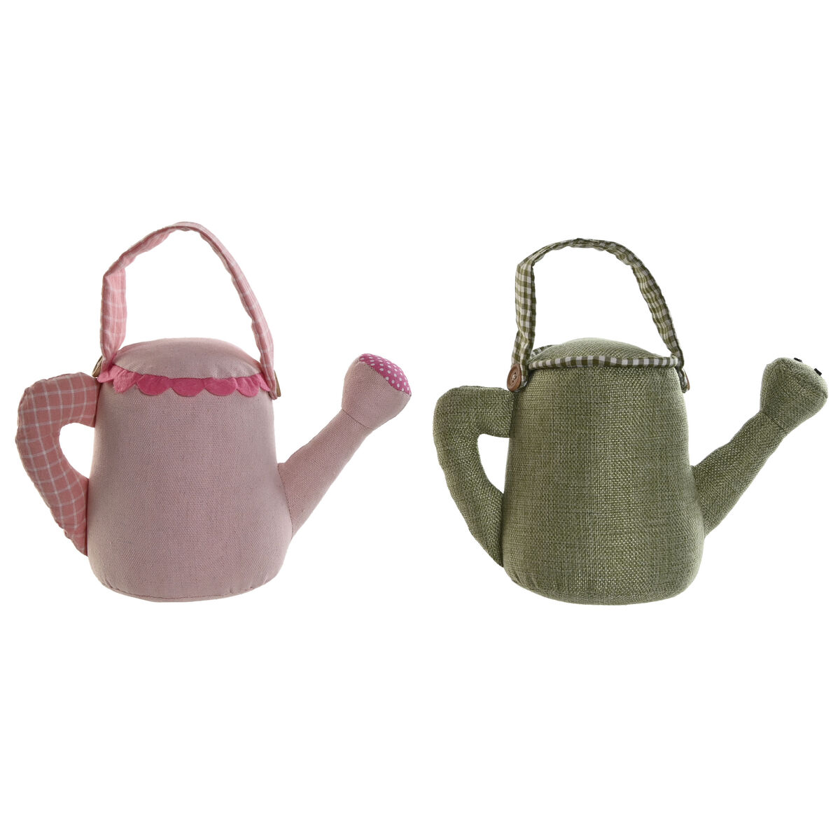 Sujetador de puerta Home ESPRIT Poliéster 26 x 13 x 25 cm (2 Unidades)