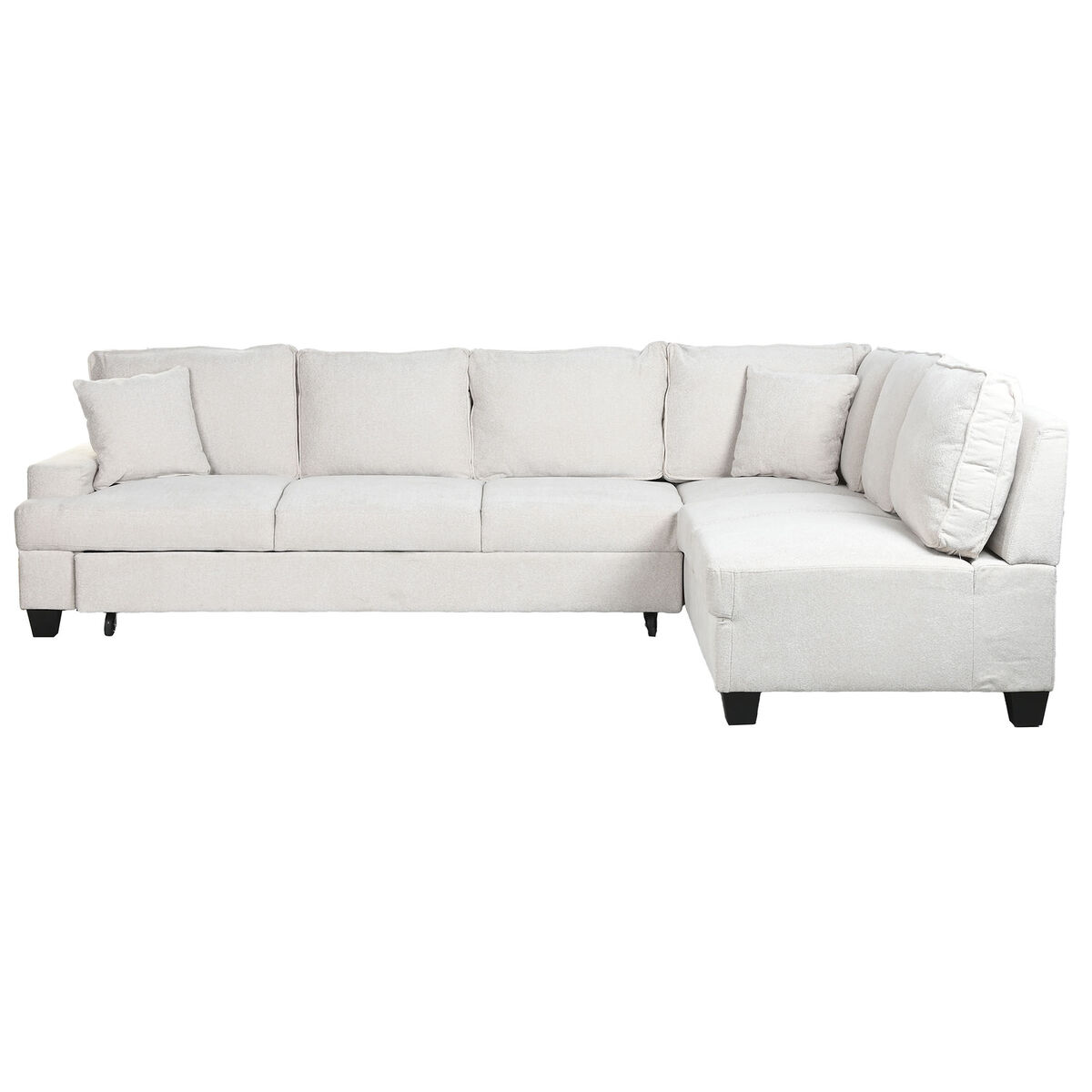 Sofá Cama Home ESPRIT Beige Moderno 285 x 260 x 90 cm