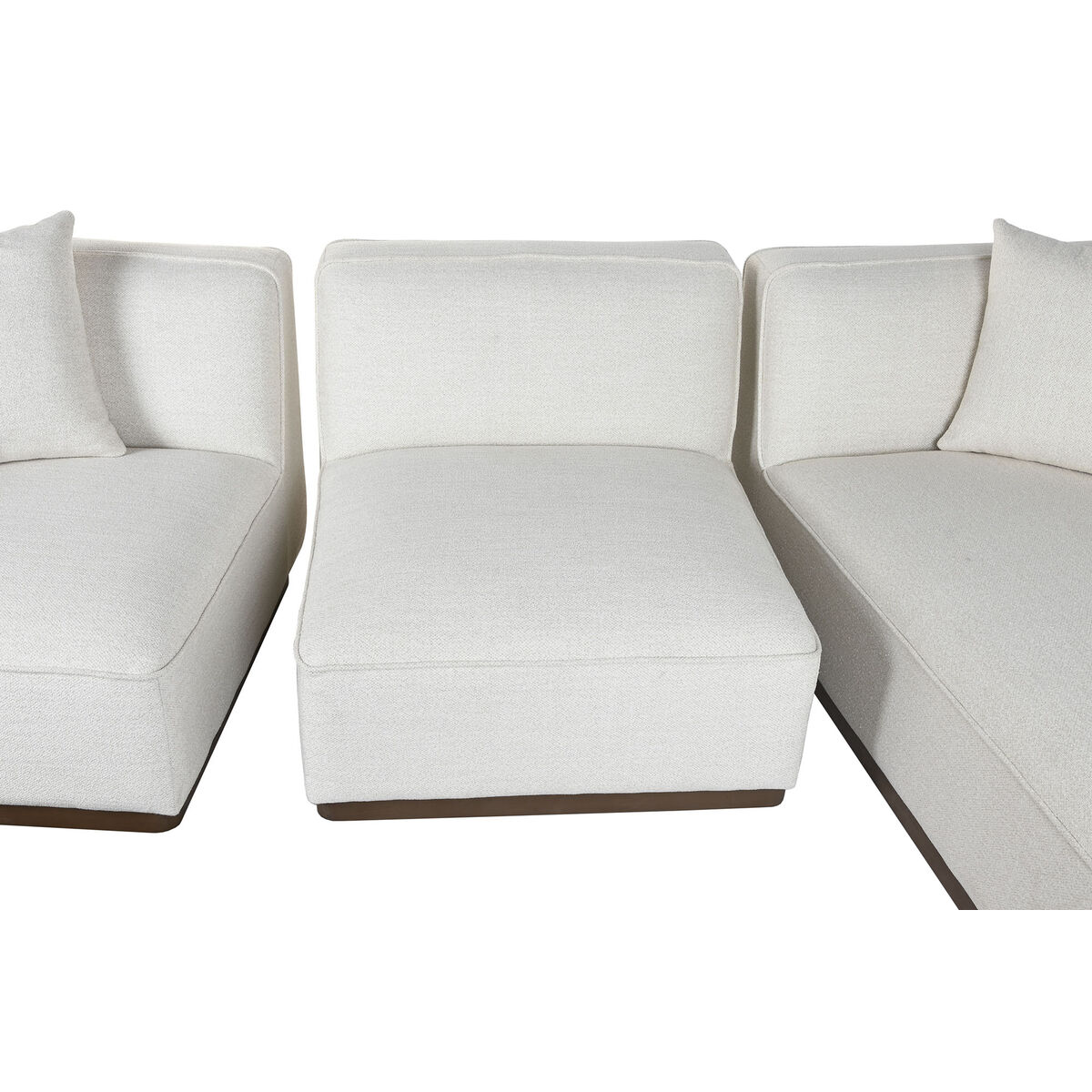 Sofá Home ESPRIT Crema Scandi 279 x 171 x 72 cm