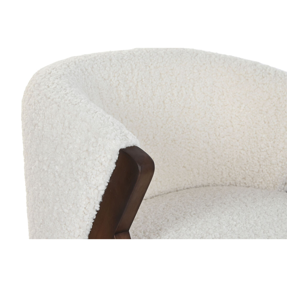 Silla de Comedor Home ESPRIT Poliéster Madera 58 x 58 x 70 cm