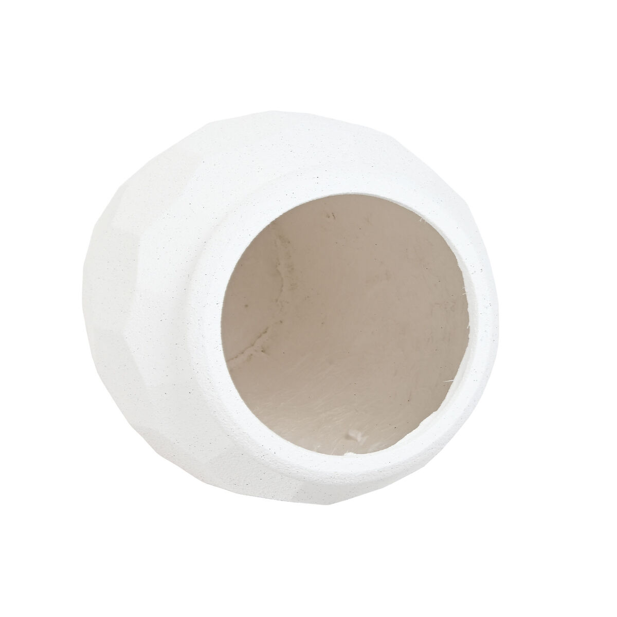 Macetero Home ESPRIT Blanco Magnesio Moderno 47 x 47 x 61 cm