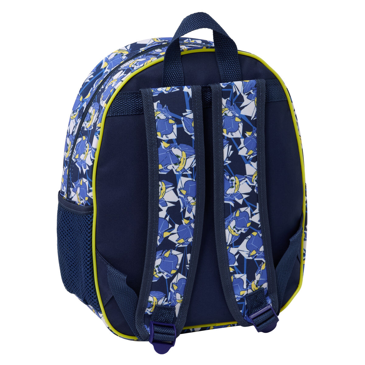Mochila Escolar Sonic City Azul 27 x 33 x 10 cm