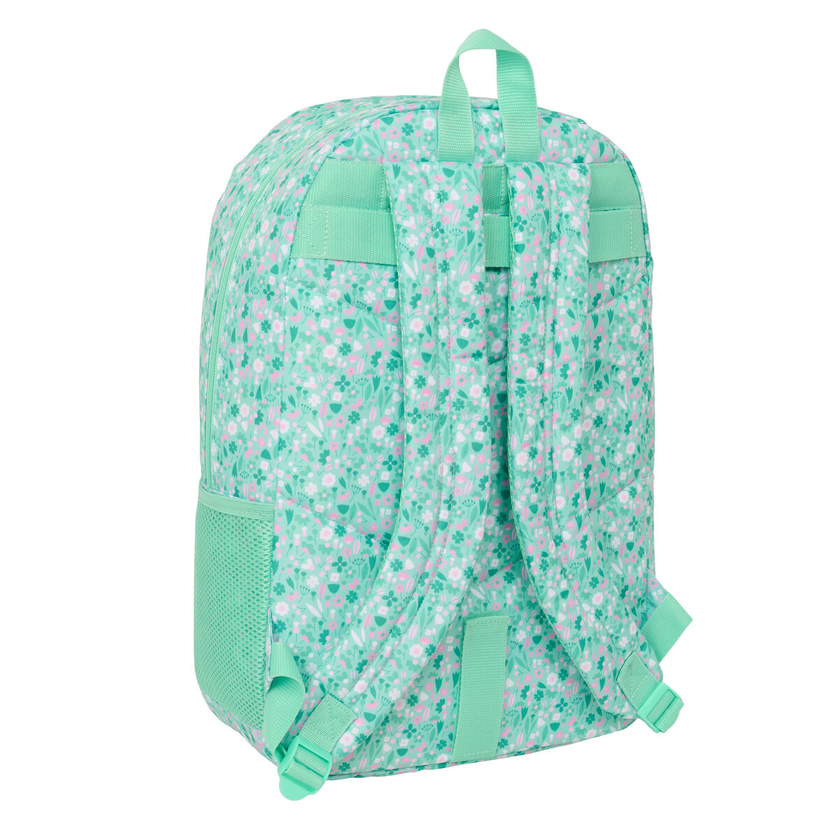 Mochila Escolar Safta Cuore Menta 30 x 46 x 14 cm