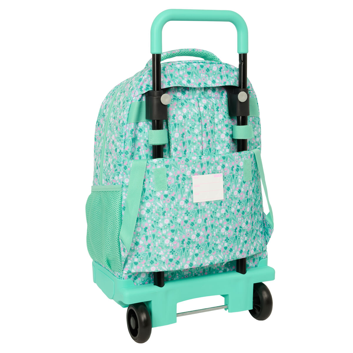 Mochila Escolar con Ruedas Safta Cuore Menta 33 x 45 x 22 cm