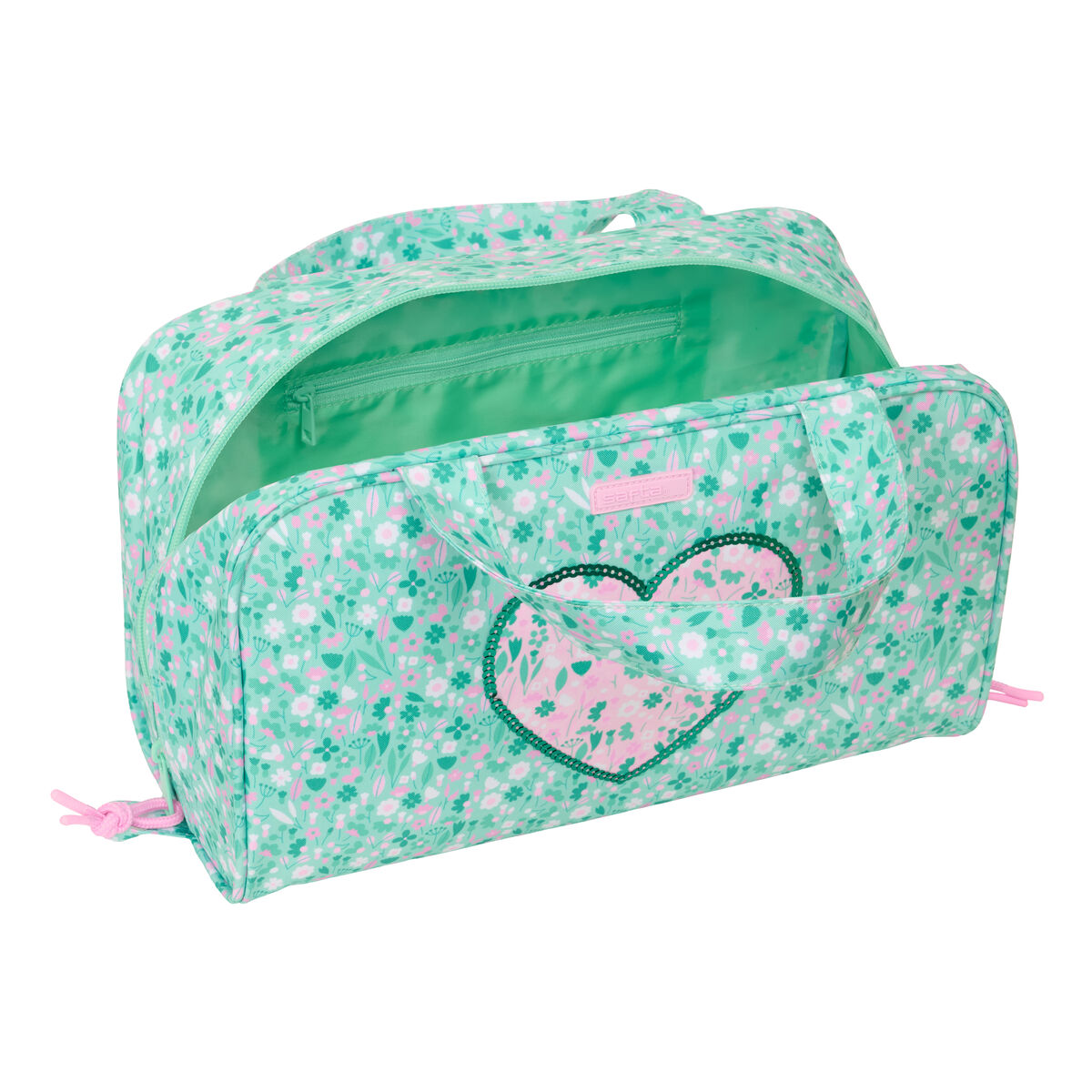 Neceser de Viaje Safta Cuore Menta 31 x 14 x 19 cm