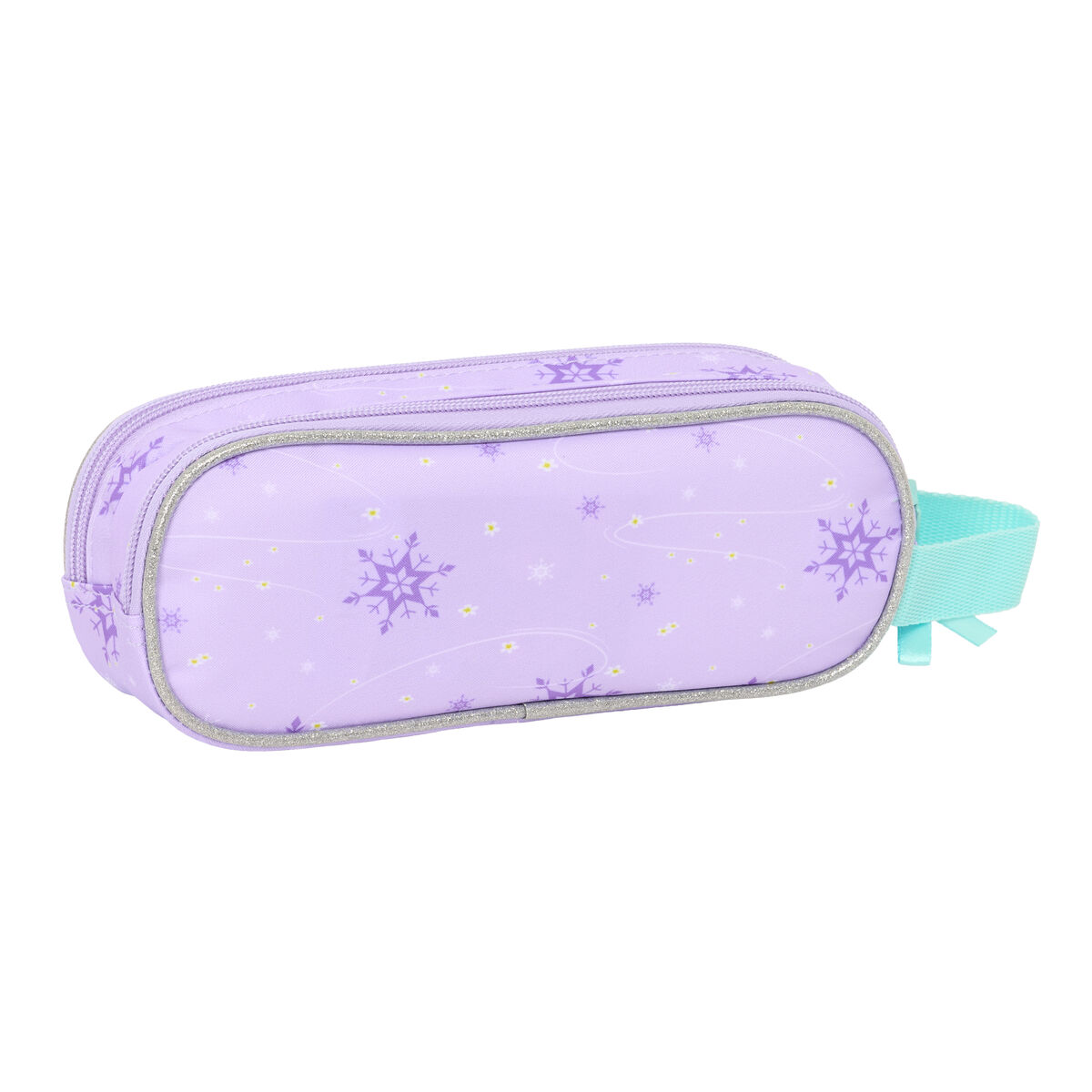 Portatodo Doble Frozen Spirit Lila 21 x 8 x 6 cm