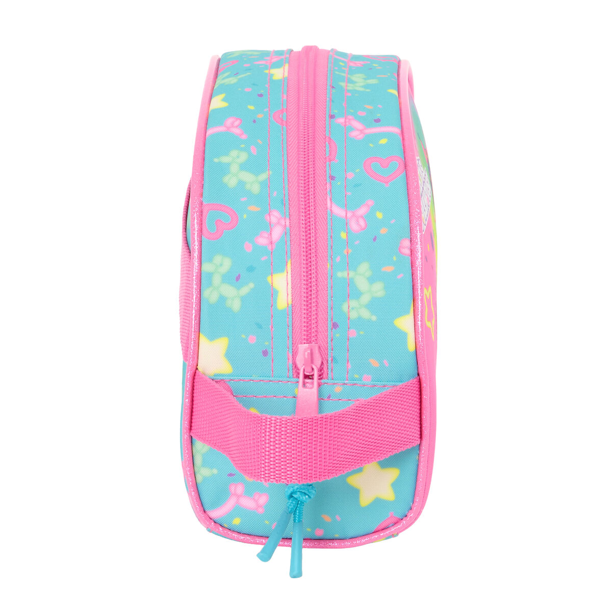 Neceser de Viaje Gabby's Dollhouse Confetti Rosa Turquesa 26 x 16 x 9 cm