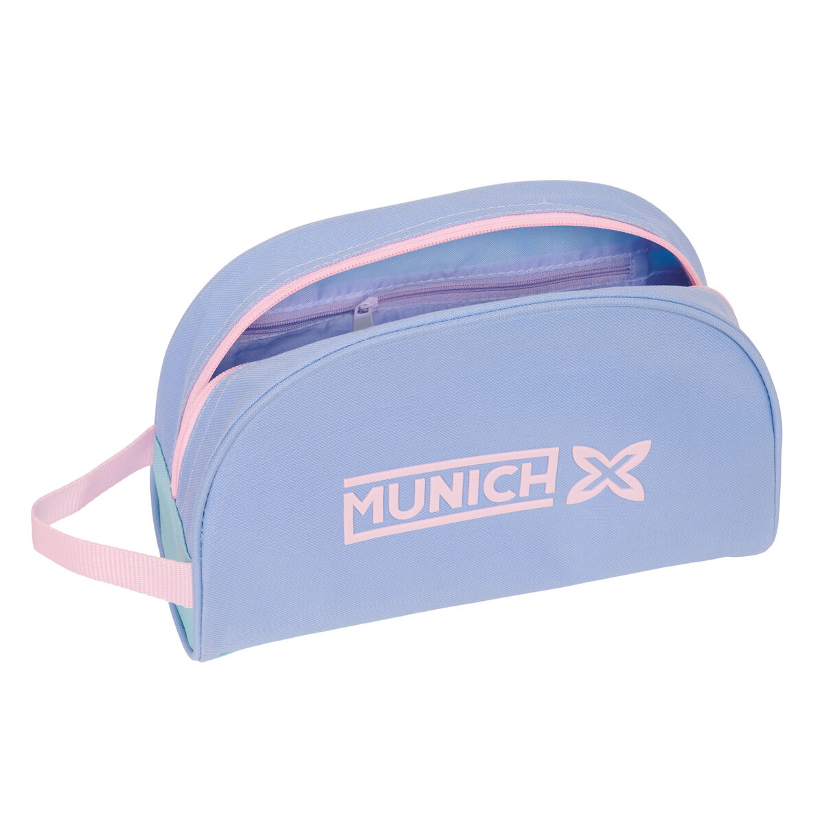 Neceser de Viaje Munich Mellow Azul Rosa Azul cielo 28 x 18 x 10 cm