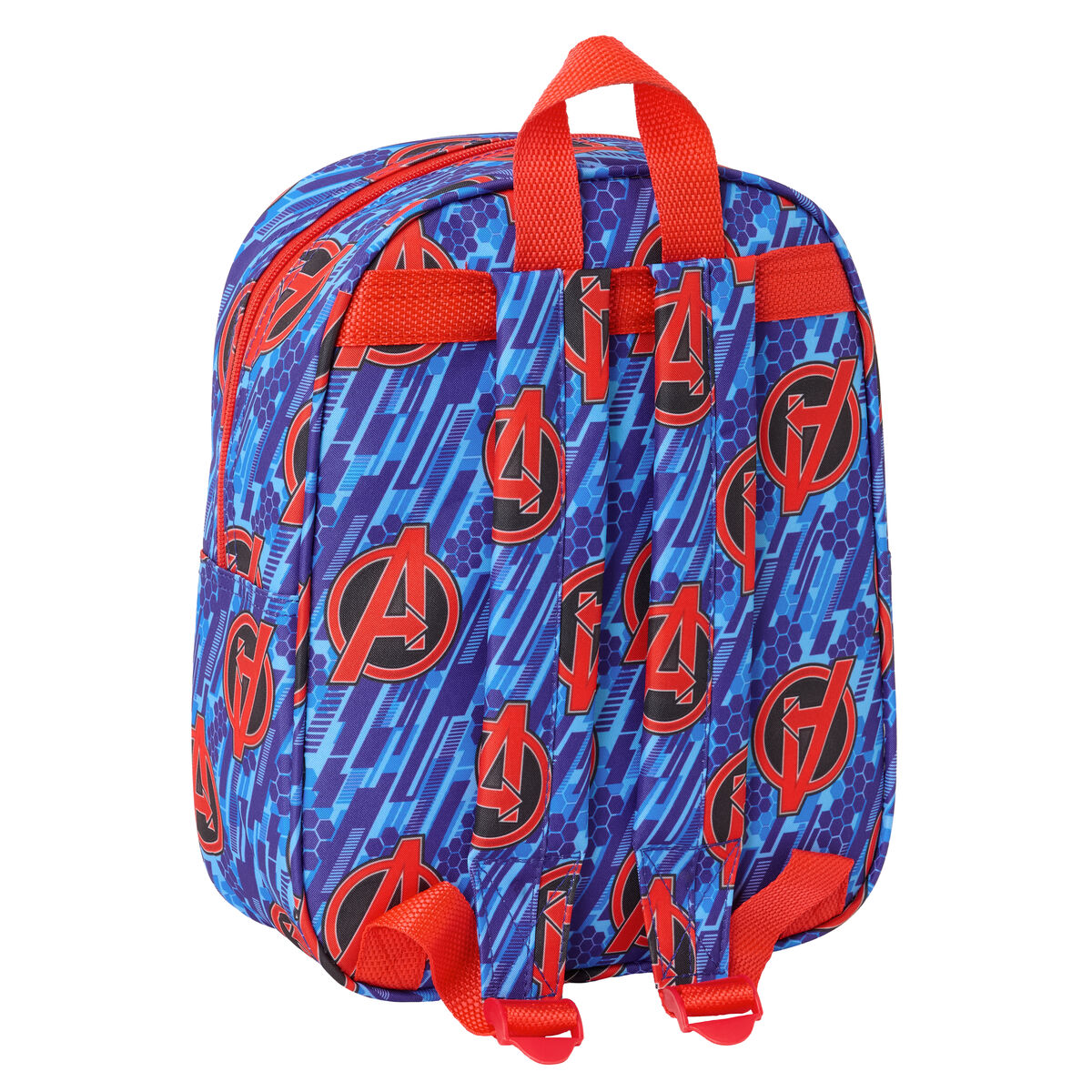 Mochila Infantil The Avengers Rojo Azul oscuro 22 x 27 x 10 cm 3D