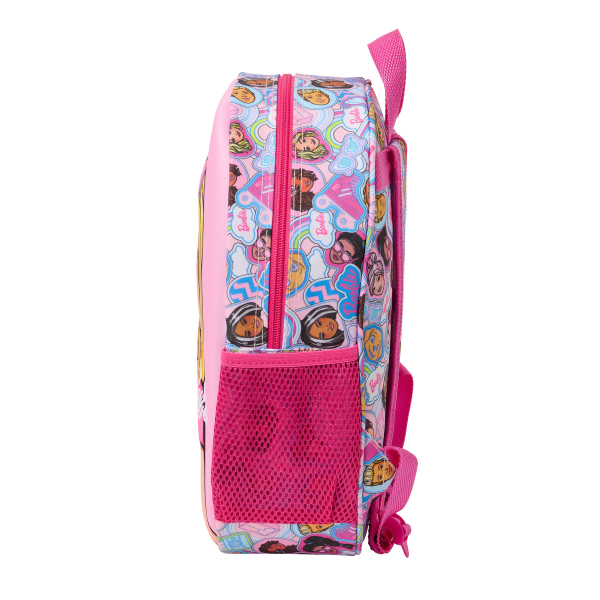 Mochila Infantil Barbie Rosa 27 x 33 x 10 cm 3D