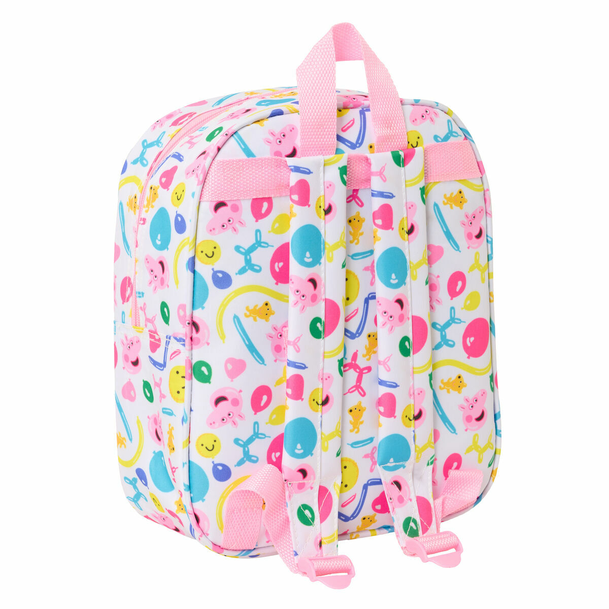 Mochila Infantil Peppa Pig Azul Blanco Rosa 22 x 27 x 10 cm 3D