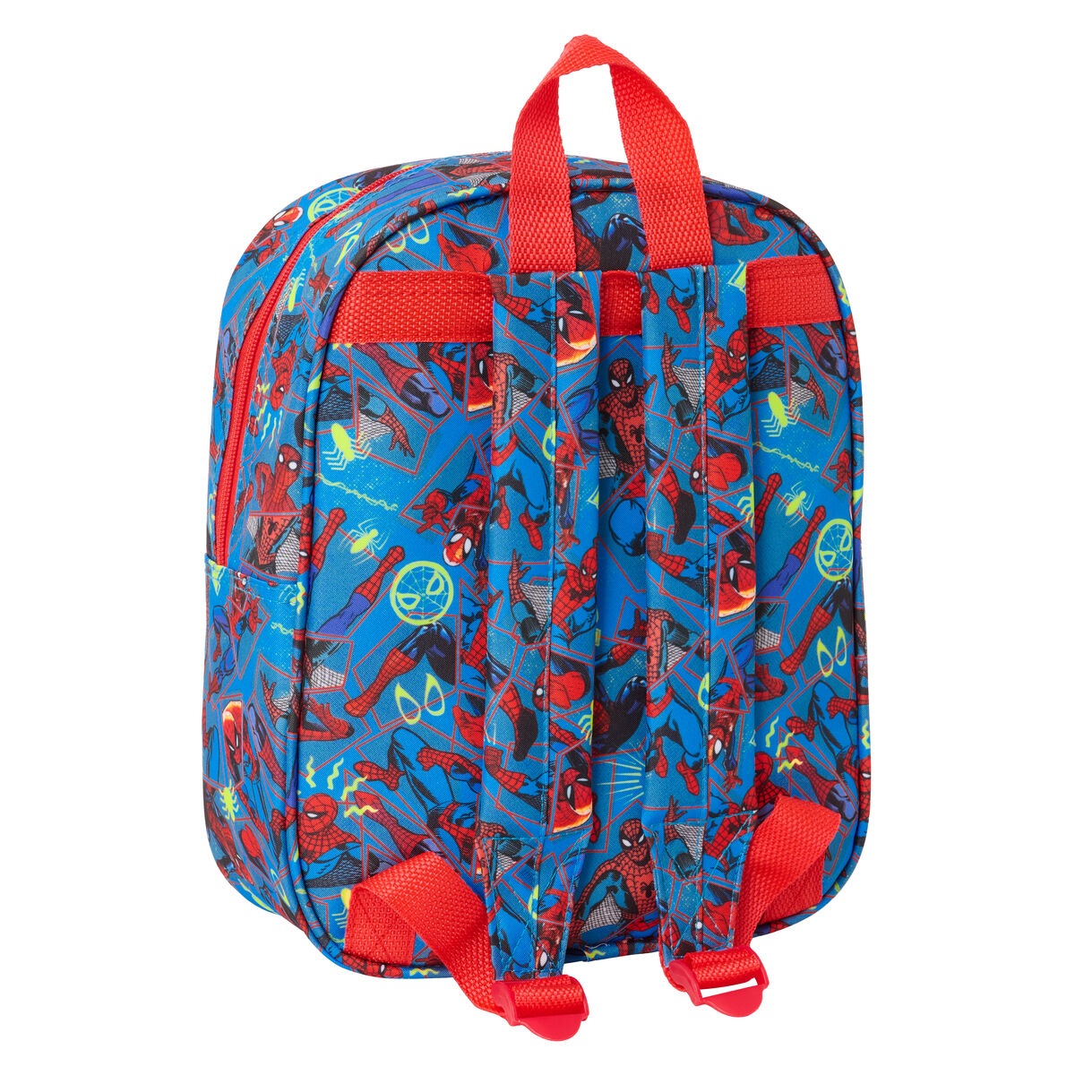 Mochila Infantil Spider-Man Rojo Azul marino 22 x 27 x 10 cm 3D