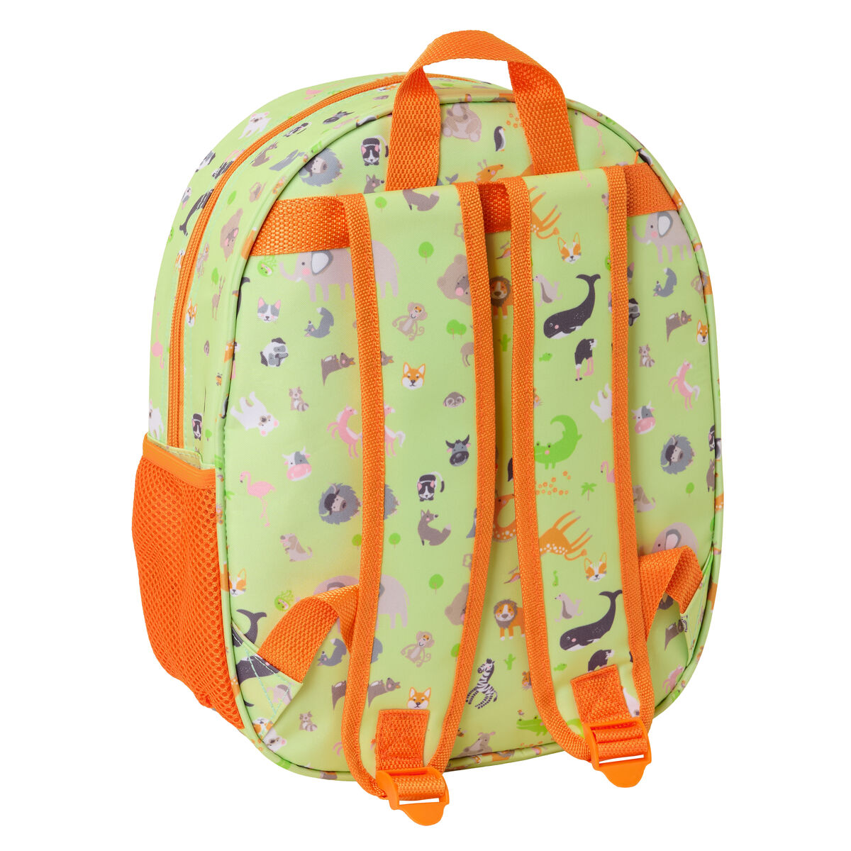 Mochila Infantil Safta Lima 27 x 33 x 10 cm 3D