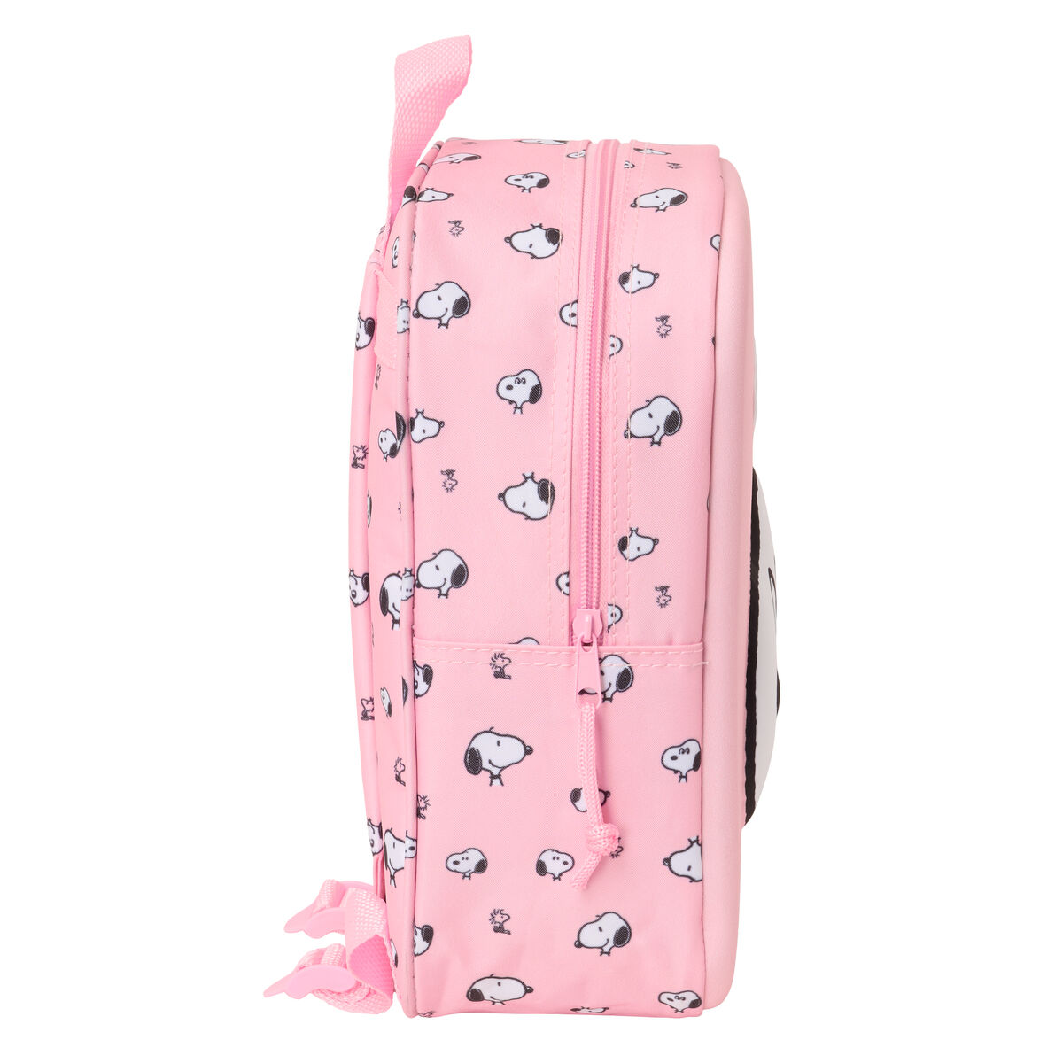 Mochila Infantil Snoopy Rosa 22 x 27 x 10 cm 3D