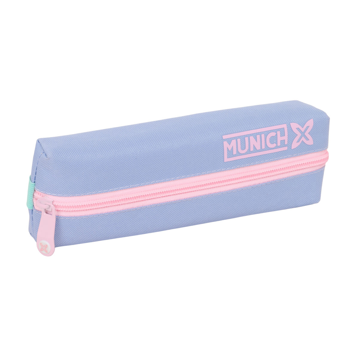 Portatodo Munich Mellow Azul Rosa Azul cielo 22 x 4 x 7 cm