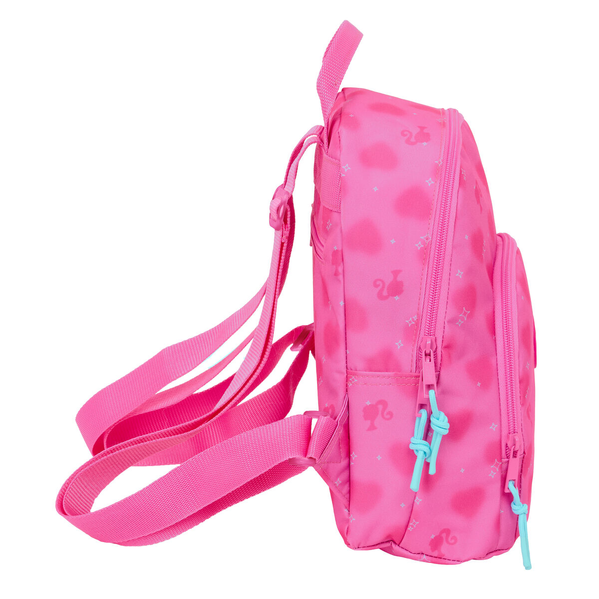 Mochila Escolar Barbie Corazones Rosa 25 x 30 x 13 cm