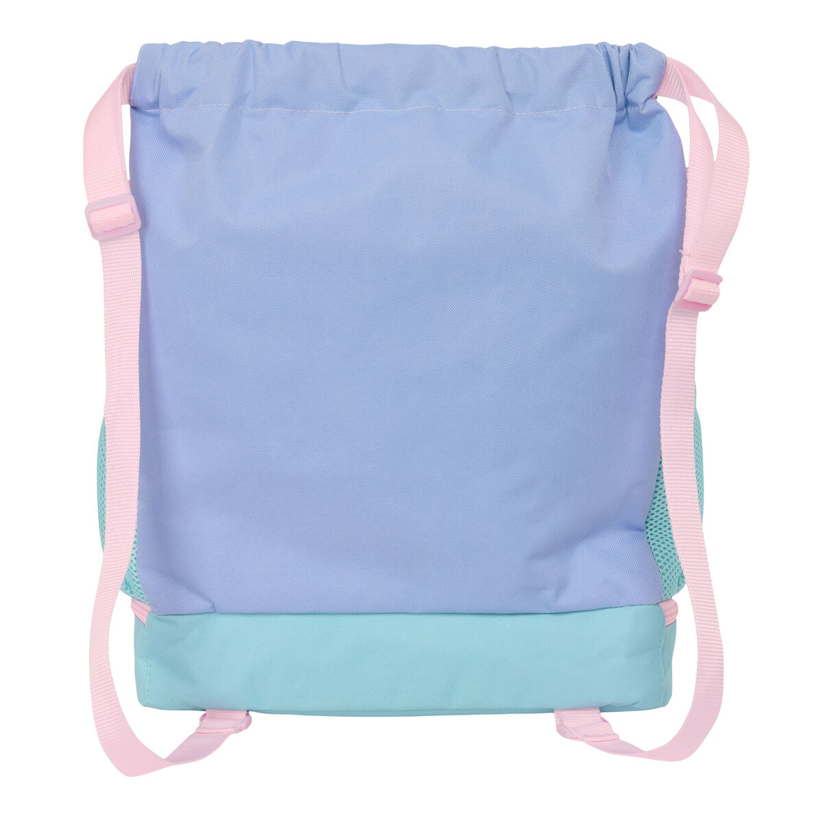 Bolsa Mochila con Cuerdas Munich Mellow Azul Rosa Celeste 35 x 40 x 1 cm