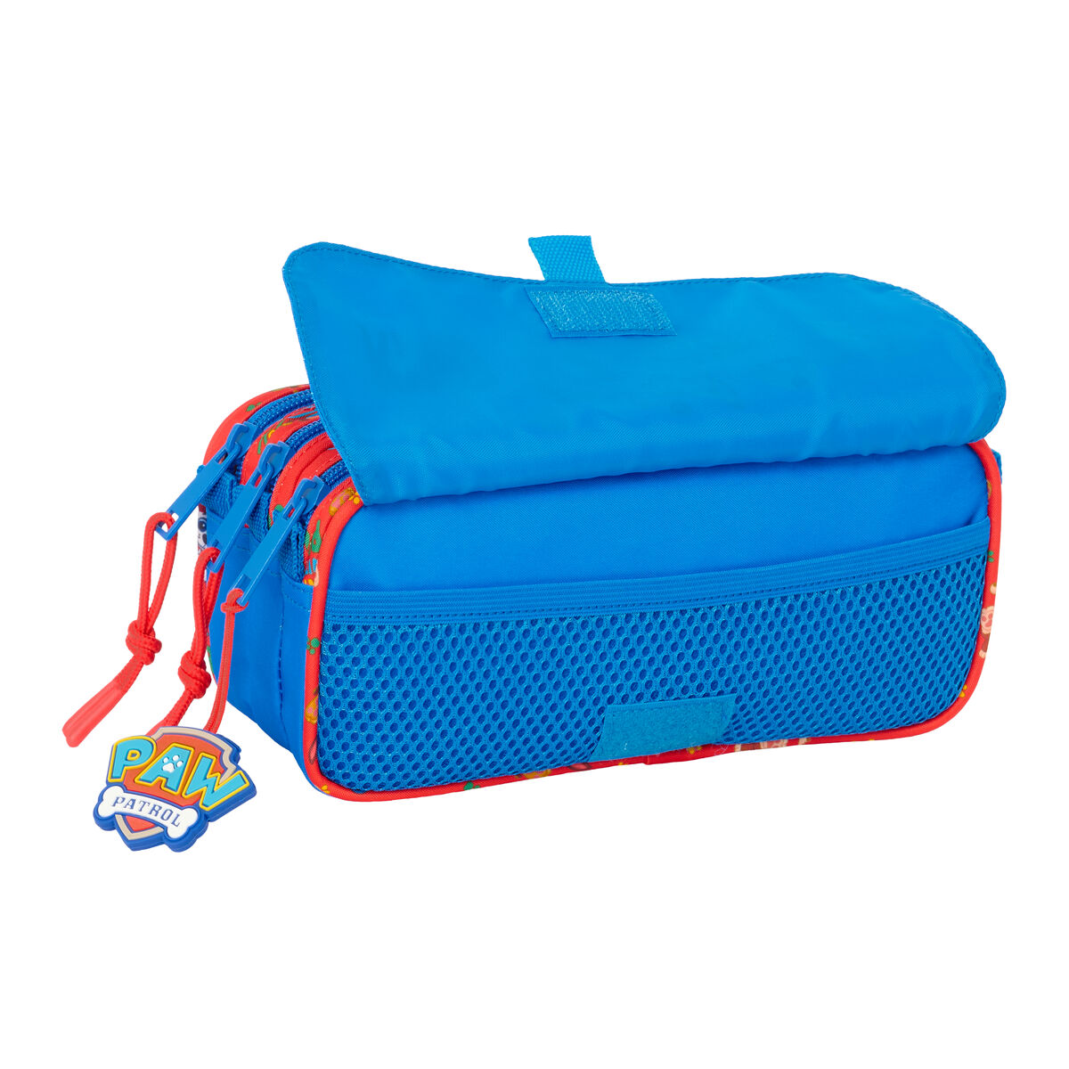 Portatodo Triple The Paw Patrol Cool Azul Rojo 21,5 x 10 x 8 cm