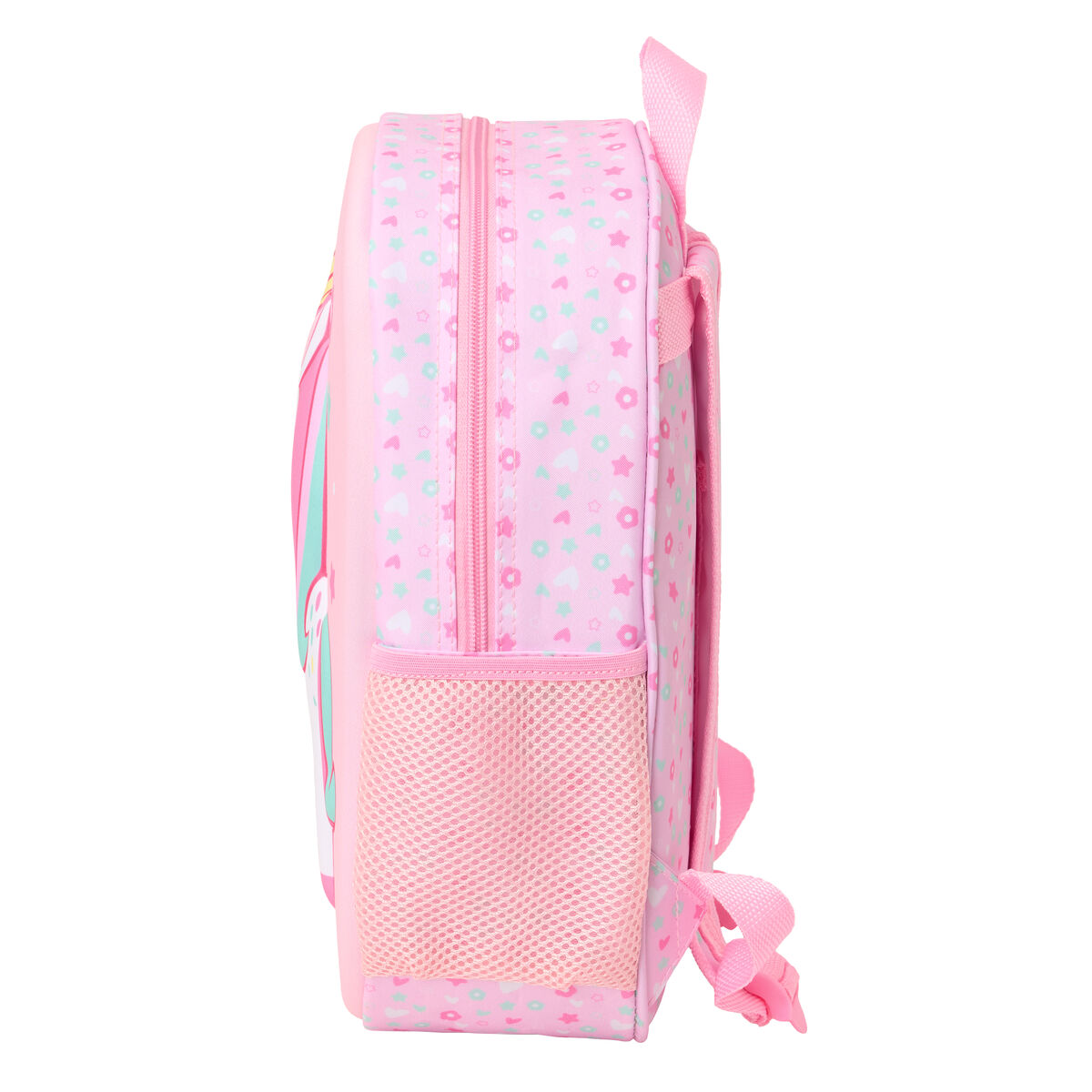 Mochila Infantil Safta Rosa 27 x 33 x 10 cm 3D
