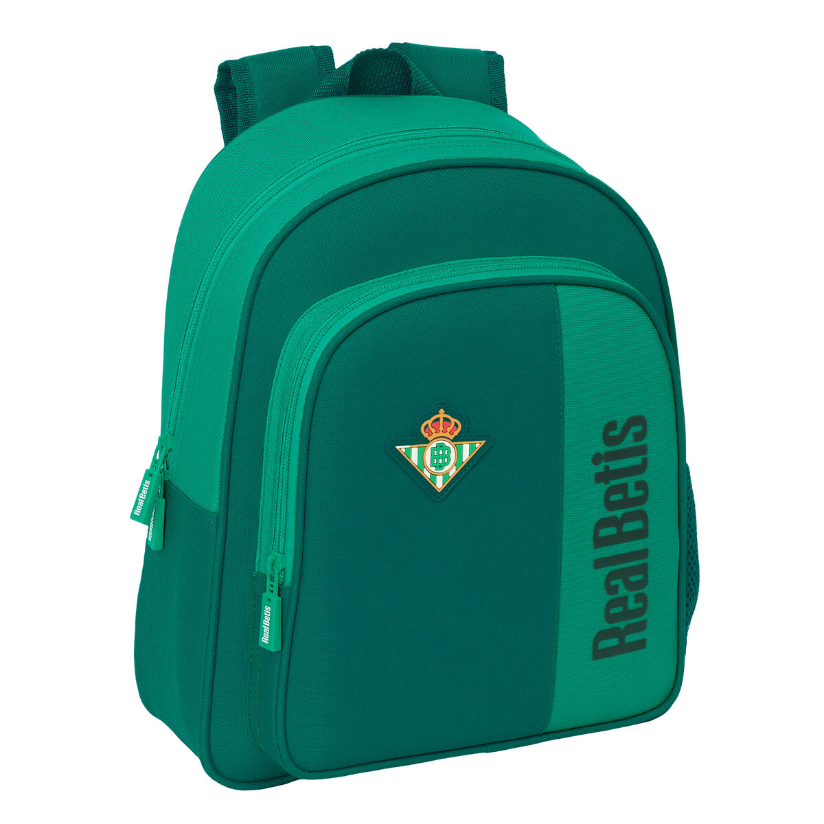 Mochila Escolar Real Betis Balompié Aguamarina 28 x 34 x 10 cm