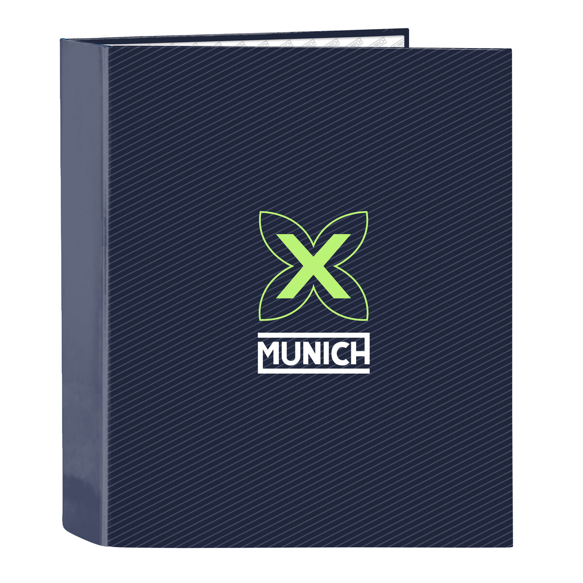 Carpeta de anillas Munich Blue indigo Azul A4 27 x 33 x 6 cm